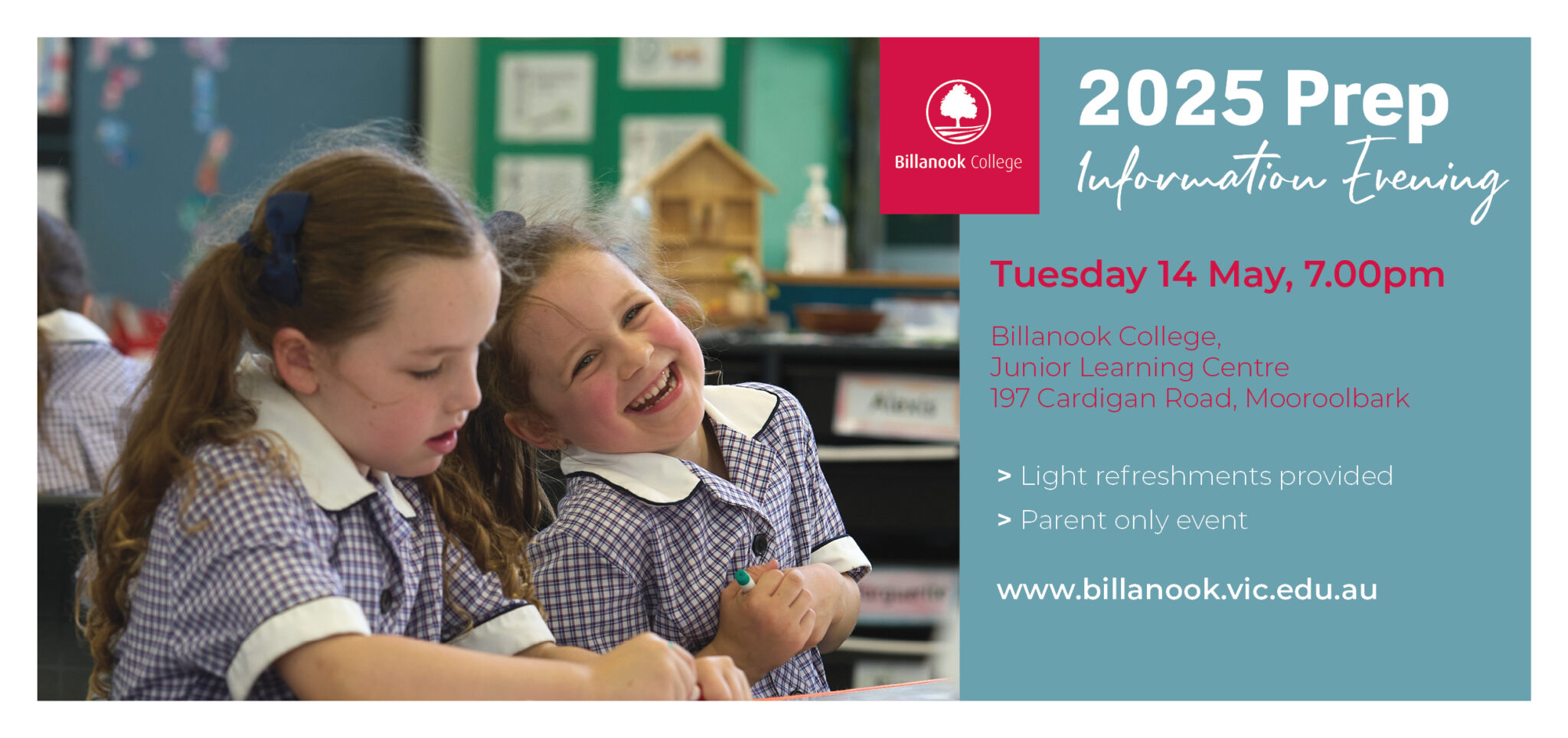 2025 Prep Information Evening - Billanook College